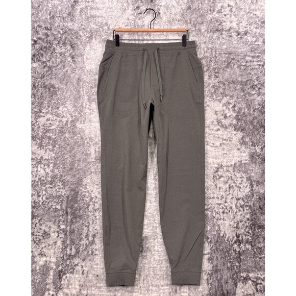 Lululemon ABC Jogger Pants Medium Mens Gray Ripstop Fabric